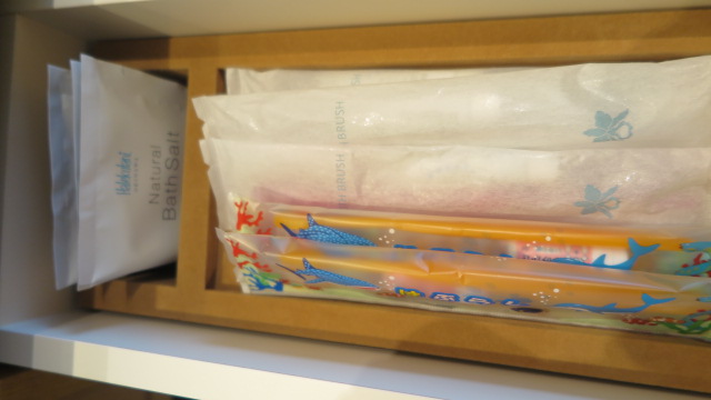 ハレクラニ 沖縄客室 アメニティ 子ども